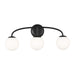 Myhouse Lighting Visual Comfort Studio - AEV1013MBK - Three Light Vanity - Galassia - Midnight Black