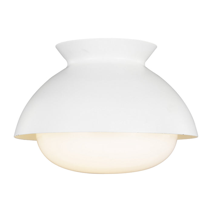 Myhouse Lighting Visual Comfort Studio - AEF1001MWT - One Light Flush Mount - Lucerne - Matte White