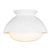 Myhouse Lighting Visual Comfort Studio - AEF1001MWT - One Light Flush Mount - Lucerne - Matte White