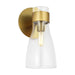 Myhouse Lighting Visual Comfort Studio - AEV1001BBS - One Light Wall Sconce - Moritz - Burnished Brass