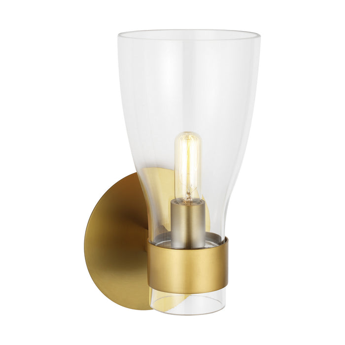 Myhouse Lighting Visual Comfort Studio - AEV1001BBS - One Light Wall Sconce - Moritz - Burnished Brass