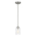 Myhouse Lighting Quoizel - ACA1504BN - One Light Mini Pendant - Acacia - Brushed Nickel