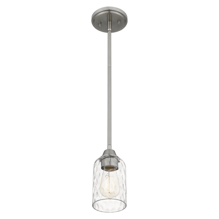 Myhouse Lighting Quoizel - ACA1504BN - One Light Mini Pendant - Acacia - Brushed Nickel