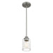 Myhouse Lighting Quoizel - ACA1504BN - One Light Mini Pendant - Acacia - Brushed Nickel