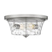 Myhouse Lighting Quoizel - ACA1614BN - Two Light Flush Mount - Acacia - Brushed Nickel