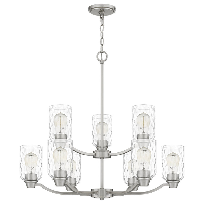 Myhouse Lighting Quoizel - ACA5029BN - Nine Light Chandelier - Acacia - Brushed Nickel