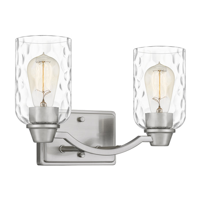 Myhouse Lighting Quoizel - ACA8613BN - Two Light Bath - Acacia - Brushed Nickel