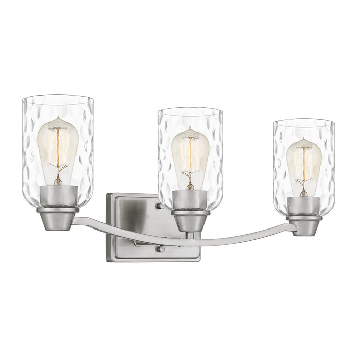 Myhouse Lighting Quoizel - ACA8623BN - Three Light Bath - Acacia - Brushed Nickel