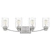 Myhouse Lighting Quoizel - ACA8627BN - Four Light Bath - Acacia - Brushed Nickel