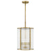 Myhouse Lighting Quoizel - ASR1512WS - Four Light Pendant - Aster - Weathered Brass