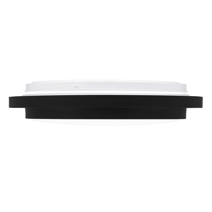 Myhouse Lighting Quoizel - IVG1614MBK - LED Flush Mount - Irving - Matte Black