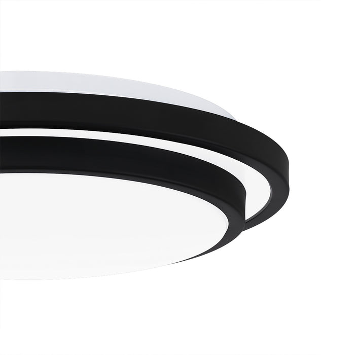 Myhouse Lighting Quoizel - IVG1614MBK - LED Flush Mount - Irving - Matte Black