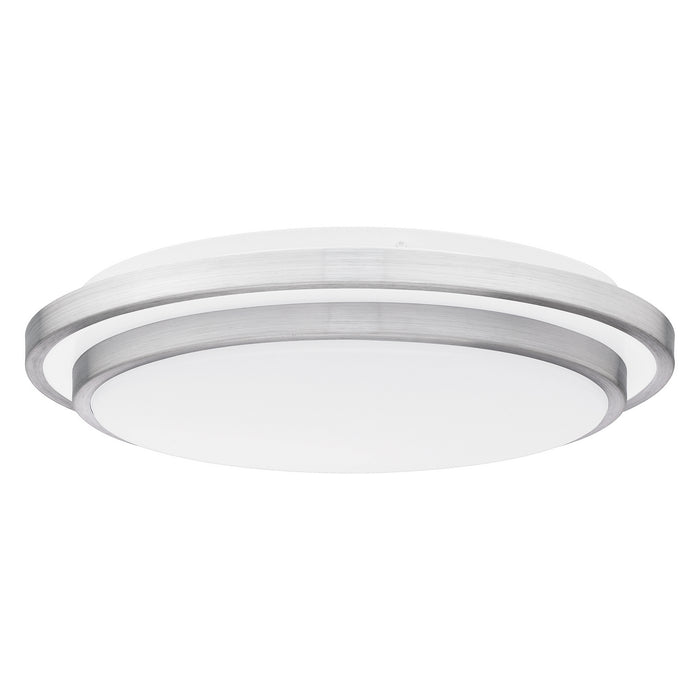 Myhouse Lighting Quoizel - IVG1616BRA - LED Flush Mount - Irving - Brushed Aluminum