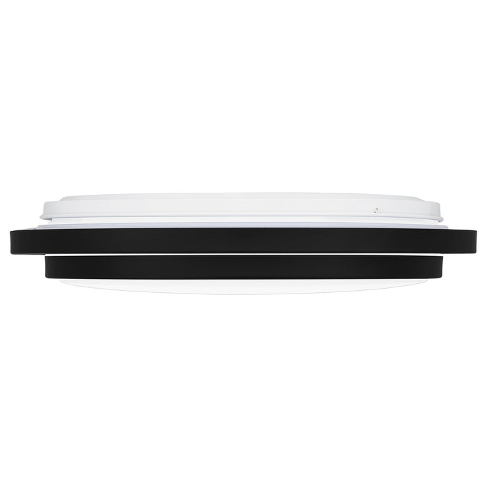 Myhouse Lighting Quoizel - IVG1616MBK - LED Flush Mount - Irving - Matte Black