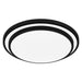 Myhouse Lighting Quoizel - IVG1616MBK - LED Flush Mount - Irving - Matte Black