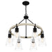 Myhouse Lighting Quoizel - KGB5029EK - Six Light Chandelier - Kingsbridge - Earth Black