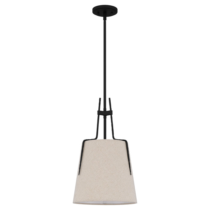 Myhouse Lighting Quoizel - LOA1512MBK - One Light Mini Pendant - Leona - Matte Black