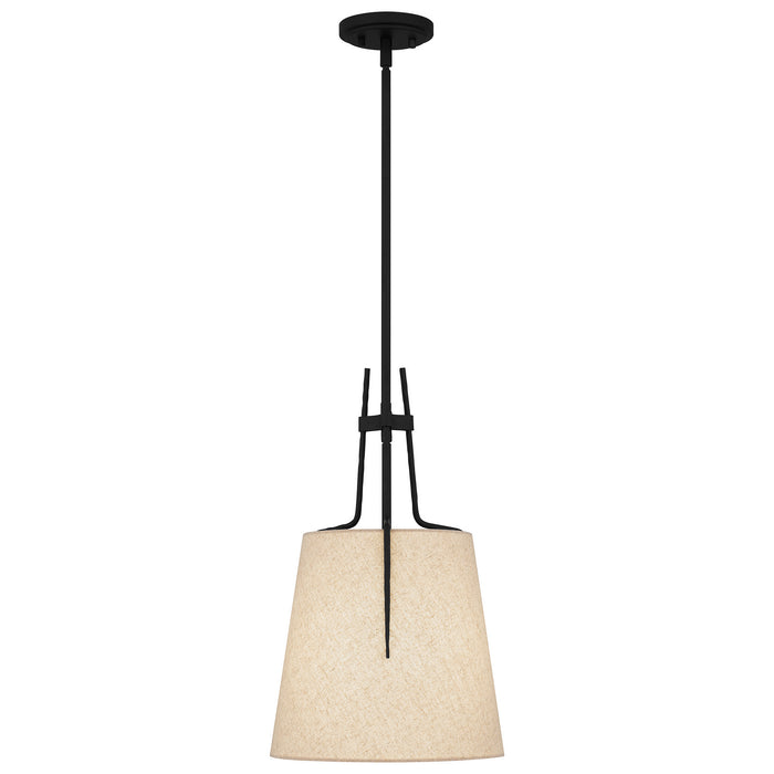 Myhouse Lighting Quoizel - LOA1512MBK - One Light Mini Pendant - Leona - Matte Black