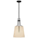 Myhouse Lighting Quoizel - LOA1512MBK - One Light Mini Pendant - Leona - Matte Black