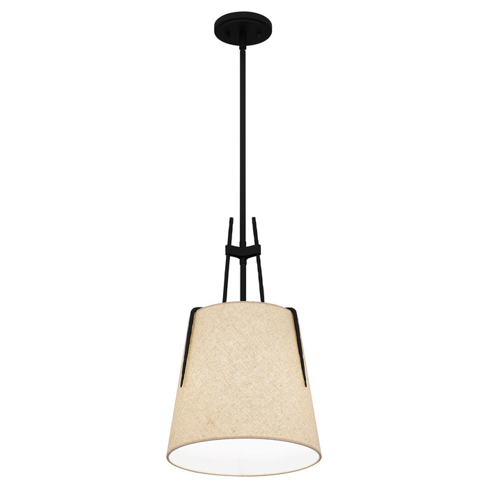 Myhouse Lighting Quoizel - LOA1512MBK - One Light Mini Pendant - Leona - Matte Black