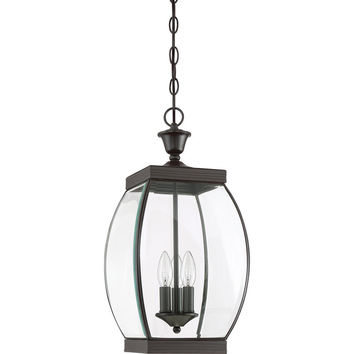 Myhouse Lighting Quoizel - OAS1509Z - Three Light Pendant - Oasis - Medici Bronze