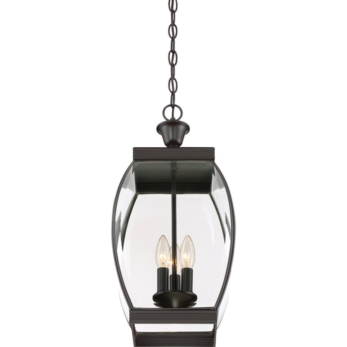 Myhouse Lighting Quoizel - OAS1509Z - Three Light Pendant - Oasis - Medici Bronze