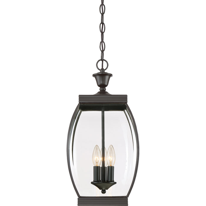 Myhouse Lighting Quoizel - OAS1509Z - Three Light Pendant - Oasis - Medici Bronze