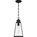 Myhouse Lighting Quoizel - PAX1507MBK - One Light Mini Pendant - Paxton - Matte Black