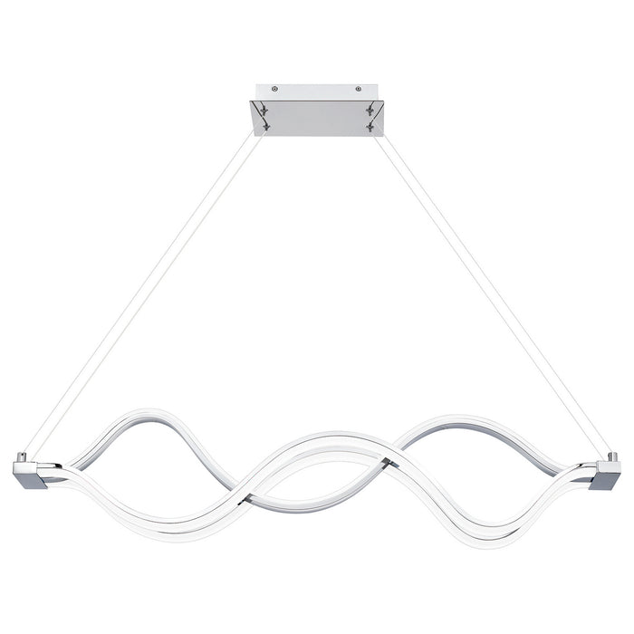 Myhouse Lighting Quoizel - PCBLR138C - LED Linear Chandelier - Bleecker - Polished Chrome