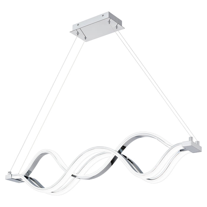 Myhouse Lighting Quoizel - PCBLR138C - LED Linear Chandelier - Bleecker - Polished Chrome