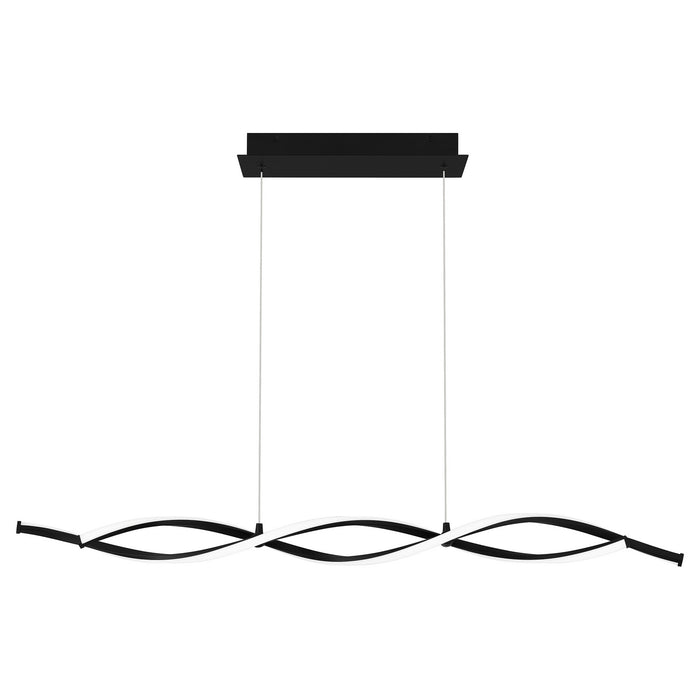 Myhouse Lighting Quoizel - PCNPT138MBK - LED Linear Chandelier - Newport - Matte Black