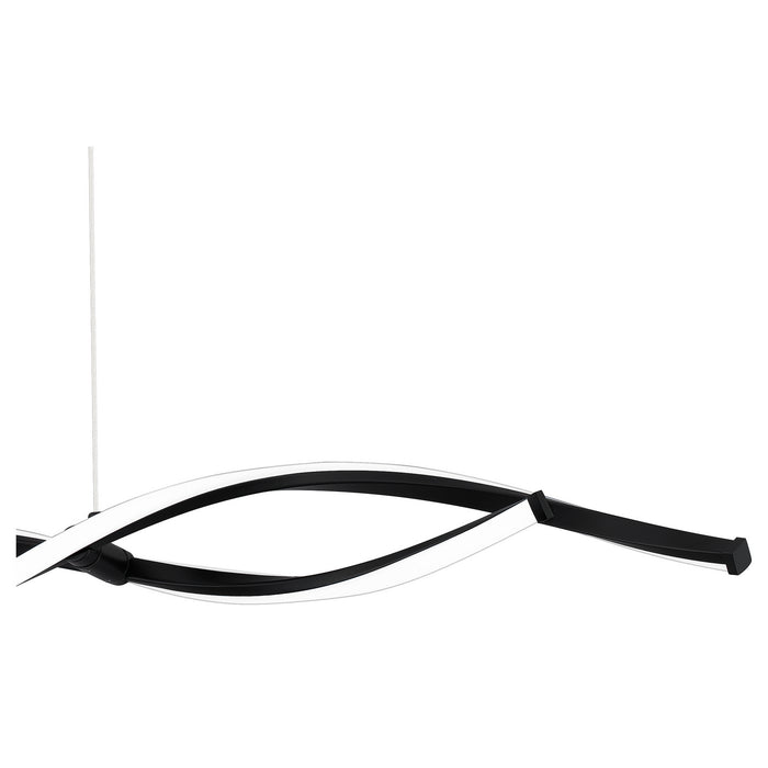 Myhouse Lighting Quoizel - PCNPT138MBK - LED Linear Chandelier - Newport - Matte Black