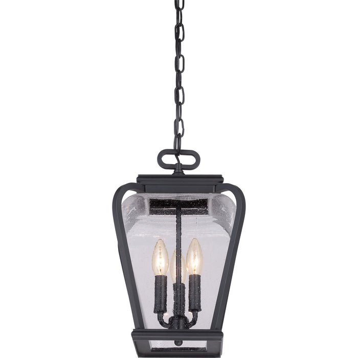 Myhouse Lighting Quoizel - PRV1509K - Three Light Pendant - Province - Mystic Black