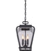 Myhouse Lighting Quoizel - PRV1509K - Three Light Pendant - Province - Mystic Black