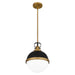 Myhouse Lighting Quoizel - QPP5352MBK - One Light Mini Pendant - Sullivan - Matte Black