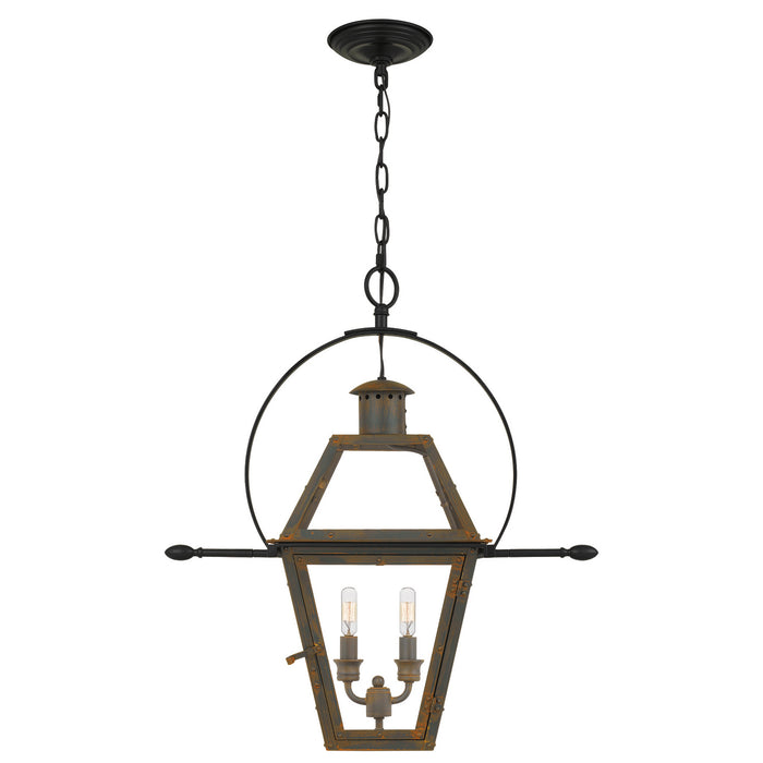 Myhouse Lighting Quoizel - RO2811IZ - Two Light Pendant - Rue De Royal - Industrial Bronze