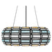 Myhouse Lighting Quoizel - TF5334MBK - Three Light Pendant - Shanghai - Matte Black