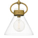 Myhouse Lighting Quoizel - WBS1512WS - One Light Mini Pendant - Webster - Weathered Brass