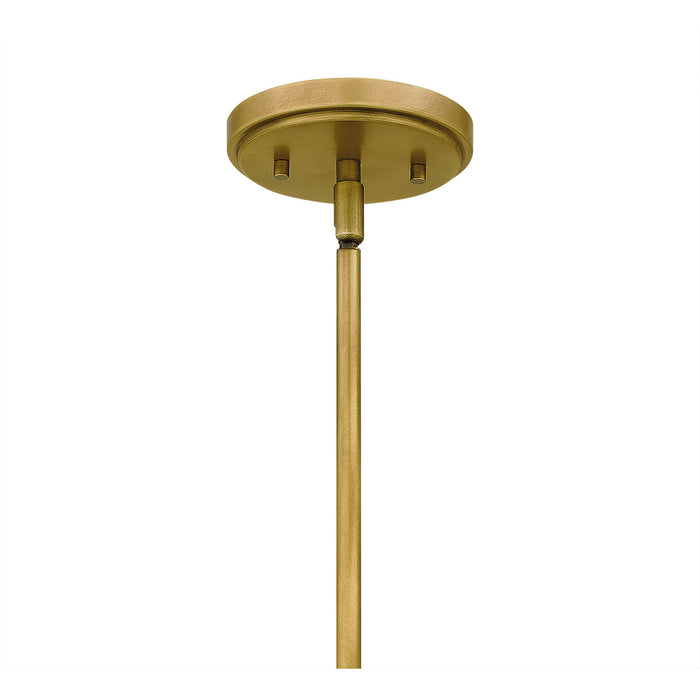 Myhouse Lighting Quoizel - WBS1512WS - One Light Mini Pendant - Webster - Weathered Brass