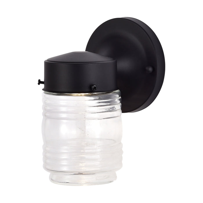 Myhouse Lighting Nuvo Lighting - 62-1573 - Mason Jar - Black
