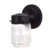 Myhouse Lighting Nuvo Lighting - 62-1573 - Mason Jar - Black
