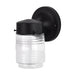Myhouse Lighting Nuvo Lighting - 62-1573 - Mason Jar - Black