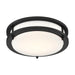 Myhouse Lighting Nuvo Lighting - 62-1735 - LED Flush Mount - Glamour - Matte Black