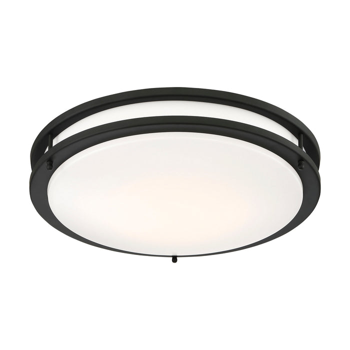 Myhouse Lighting Nuvo Lighting - 62-1737 - LED Flush Mount - Glamour - Matte Black