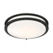 Myhouse Lighting Nuvo Lighting - 62-1737 - LED Flush Mount - Glamour - Matte Black