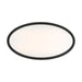 Myhouse Lighting Nuvo Lighting - 62-1741 - LED Flush Mount - Glamour - Matte Black