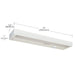 Myhouse Lighting Nuvo Lighting - 63-502 - LED Under Cabinet - White