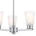 Myhouse Lighting Kichler - 52435NI - Three Light Chandelier - Stamos - Brushed Nickel