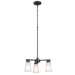 Myhouse Lighting Kichler - 52435OZ - Three Light Chandelier - Stamos - Olde Bronze