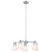 Myhouse Lighting Kichler - 52436NI - Five Light Chandelier - Stamos - Brushed Nickel